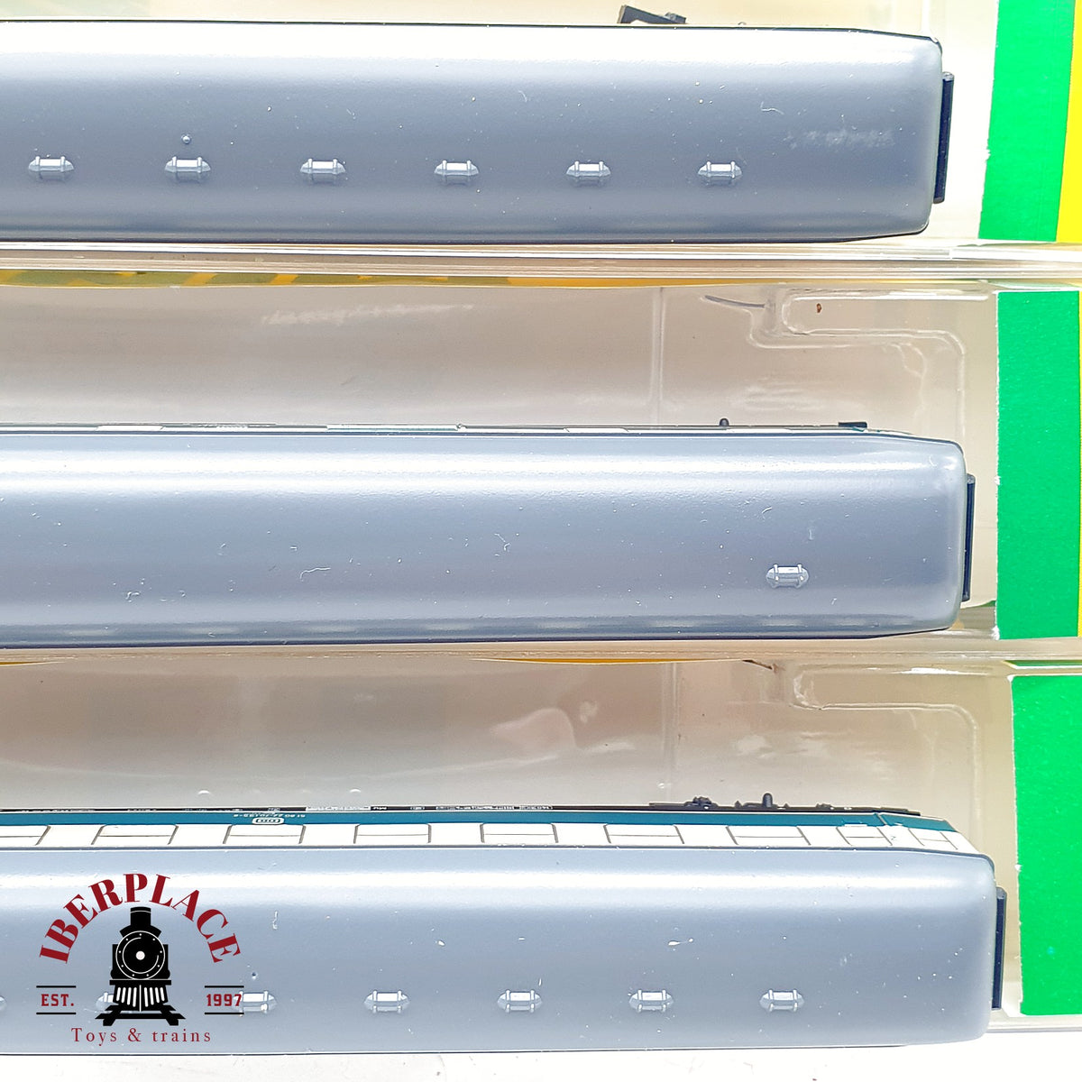 ♻️ Minitrix  13074 13075 13076 Set 3x vagones expreso DB Ep IV N 1:160