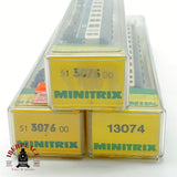 ♻️ Minitrix  13074 13075 13076 Set 3x vagones expreso DB Ep IV N 1:160