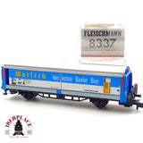 ♻️  Fleischmann 8337 Vagon Cervezero Warteck Basler Bier SBB Ep IV escala N 1:160