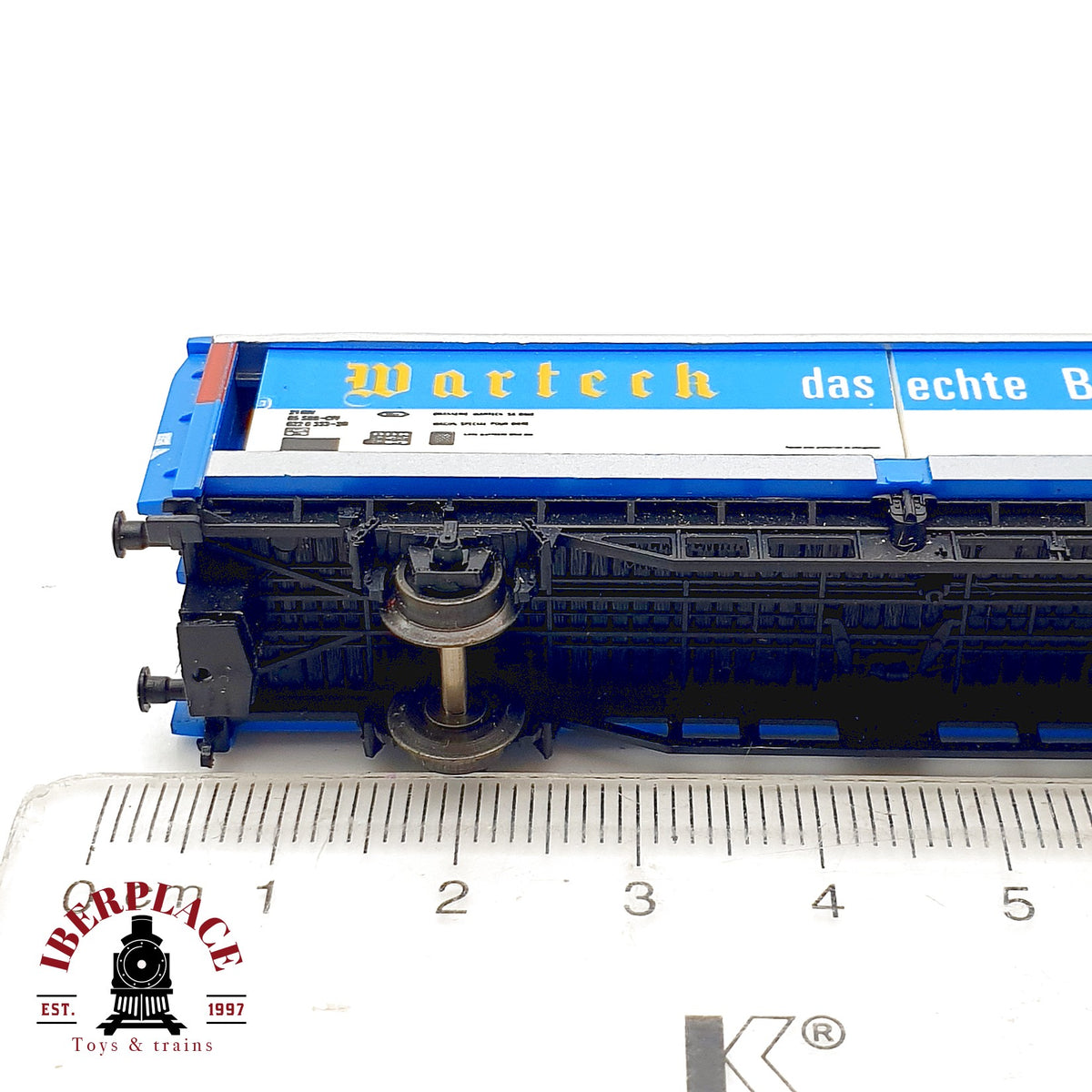 ♻️  Fleischmann 8337 Vagon Cervezero Warteck Basler Bier SBB Ep IV escala N 1:160