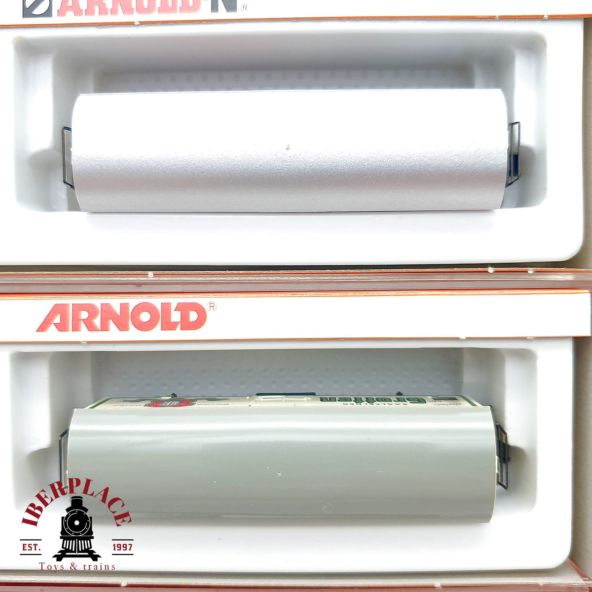 ♻️ Arnold 6x Vagones Cervezeros Schultheiss Hannen Ayinger DB Ep IV escala N 1:160