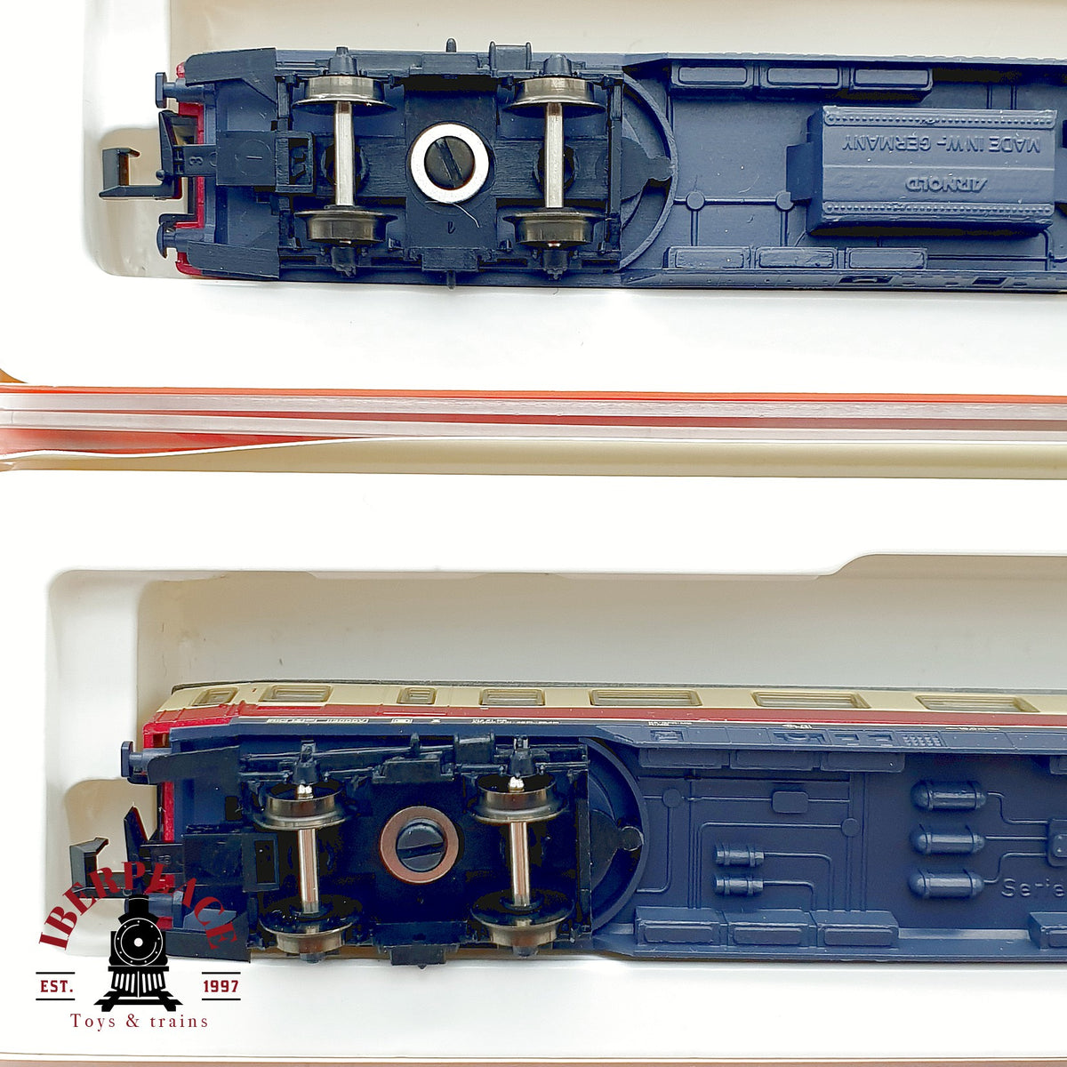 ♻️ Arnold 5x vagones TEE InterCity Panorama DSG DB Ep III IV escala N 1:160