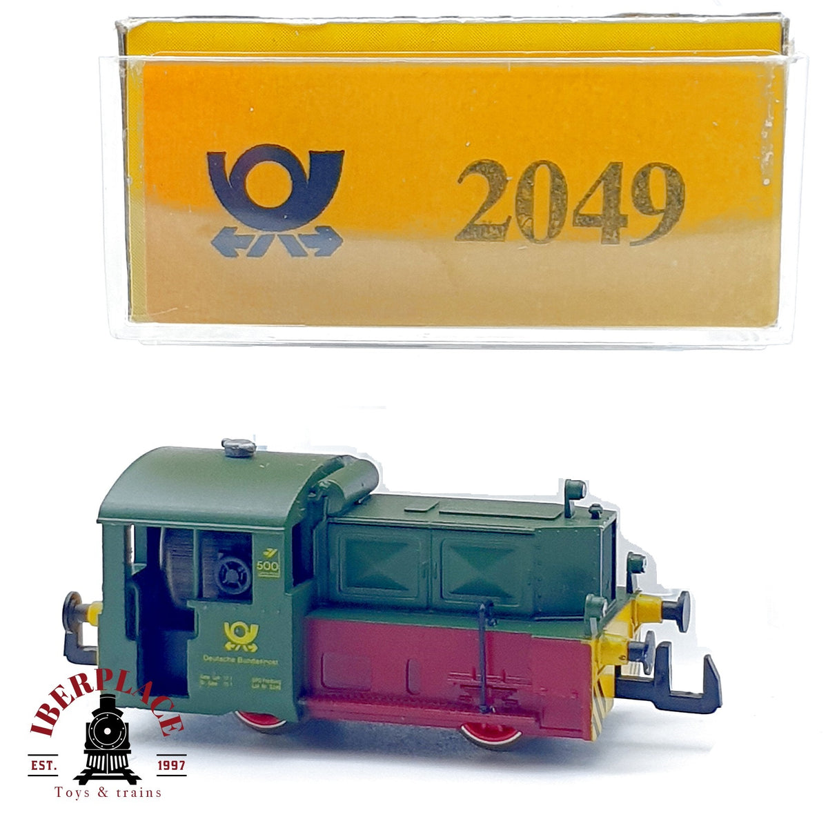 ♻️ Arnold 2049 Locomotora maniobras Kof II Deutsche Bundespost Ep III escala N 1:160
