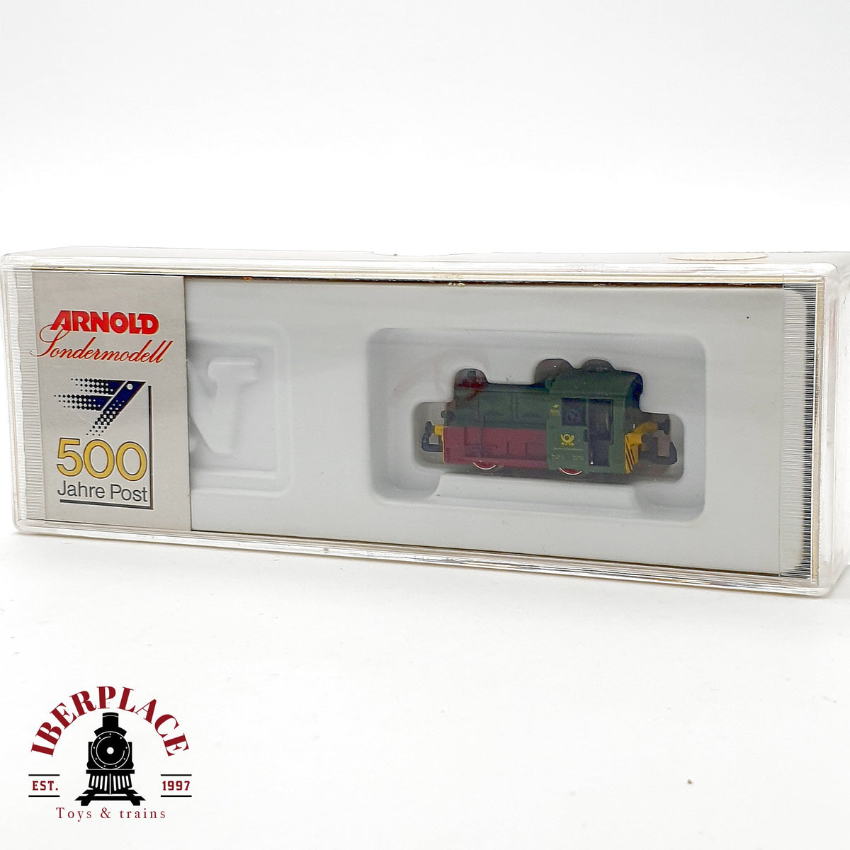 ♻️ Arnold 2049 Locomotora maniobras Kof II Deutsche Bundespost Ep III escala N 1:160