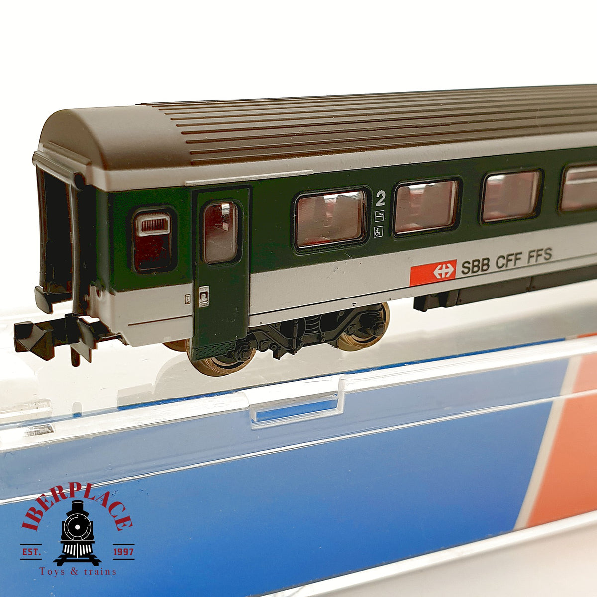 ♻️ Roco vagon pasajeros 2a clase SBB CFF FFS Ep IV V N 1:160