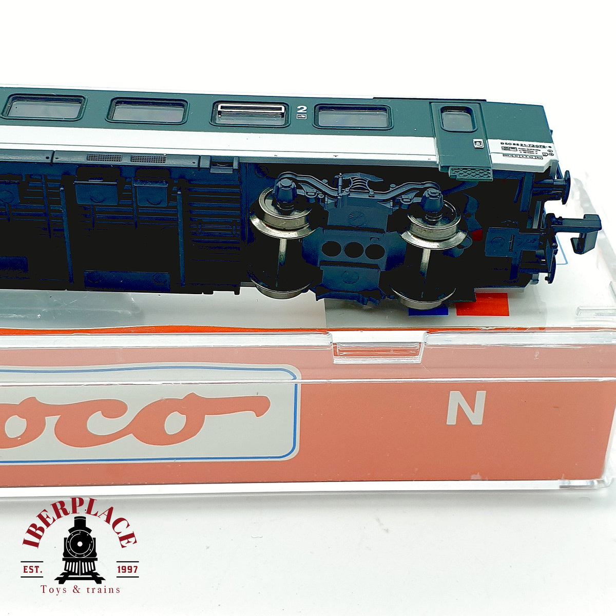 ♻️ Roco vagon pasajeros 2a clase SBB CFF FFS Ep IV V N 1:160