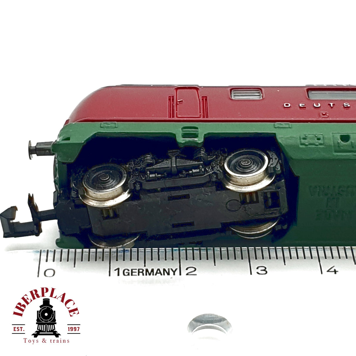 ♻️ Roco Locomotora DB V 200 035 para piezas o reparar N escala 1:160 R06