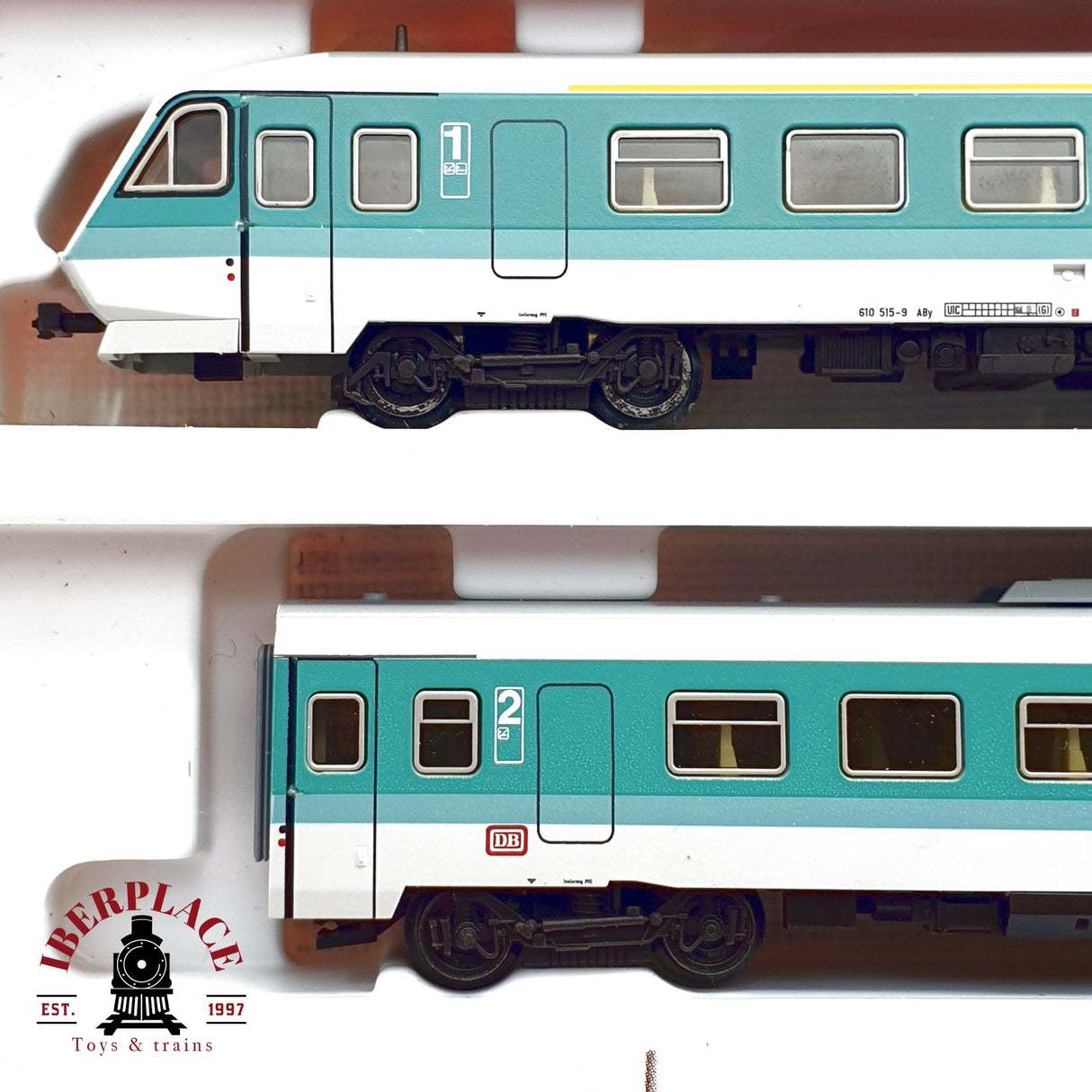 ♻️ Fleischmann 7415 Tren pendolino para piezas o restaurar DB N escala 1:160 R06