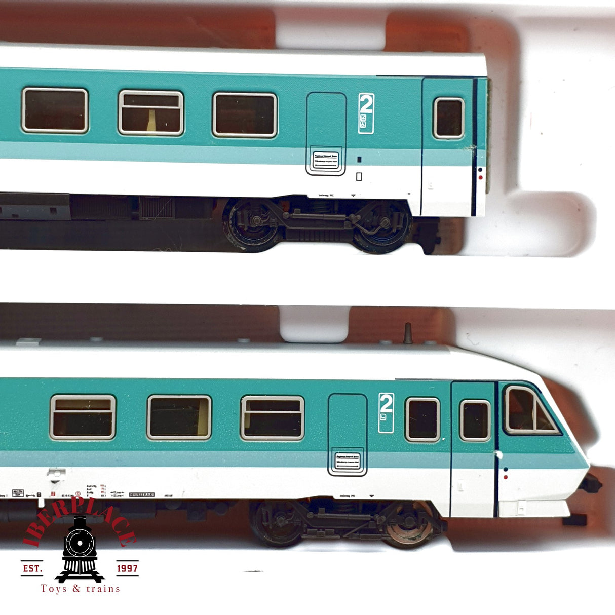 ♻️ Fleischmann 7415 Tren pendolino para piezas o restaurar DB N escala 1:160 R06