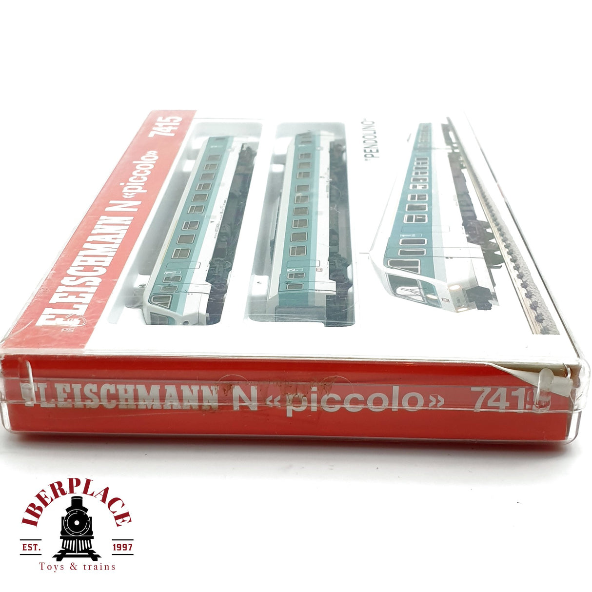 ♻️ Fleischmann 7415 Tren pendolino para piezas o restaurar DB N escala 1:160 R06