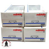 ♻️ Märklin 4x 4301 4302 vagones pasajeros clases 2 DB H0 escala 1:87 R06