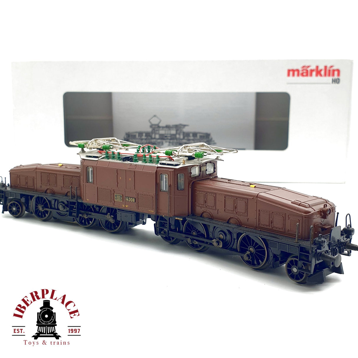 ♻️ Märklin 39562 Digital locomotora cocodrilo 14308 SBB Ep II H0 escala 1:87 R06
