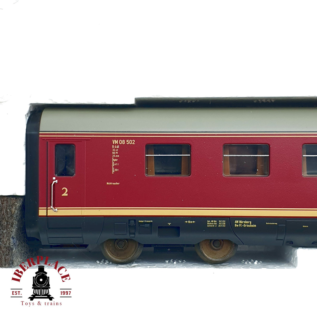 ♻️  Märklin 39080 Set Digital Locomotora DB BR VT08.5 con sonido H0 escala 1:87 R06