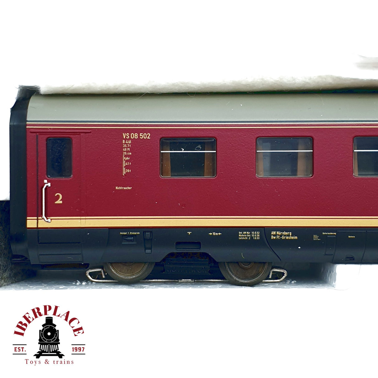 ♻️  Märklin 39080 Set Digital Locomotora DB BR VT08.5 con sonido H0 escala 1:87 R06