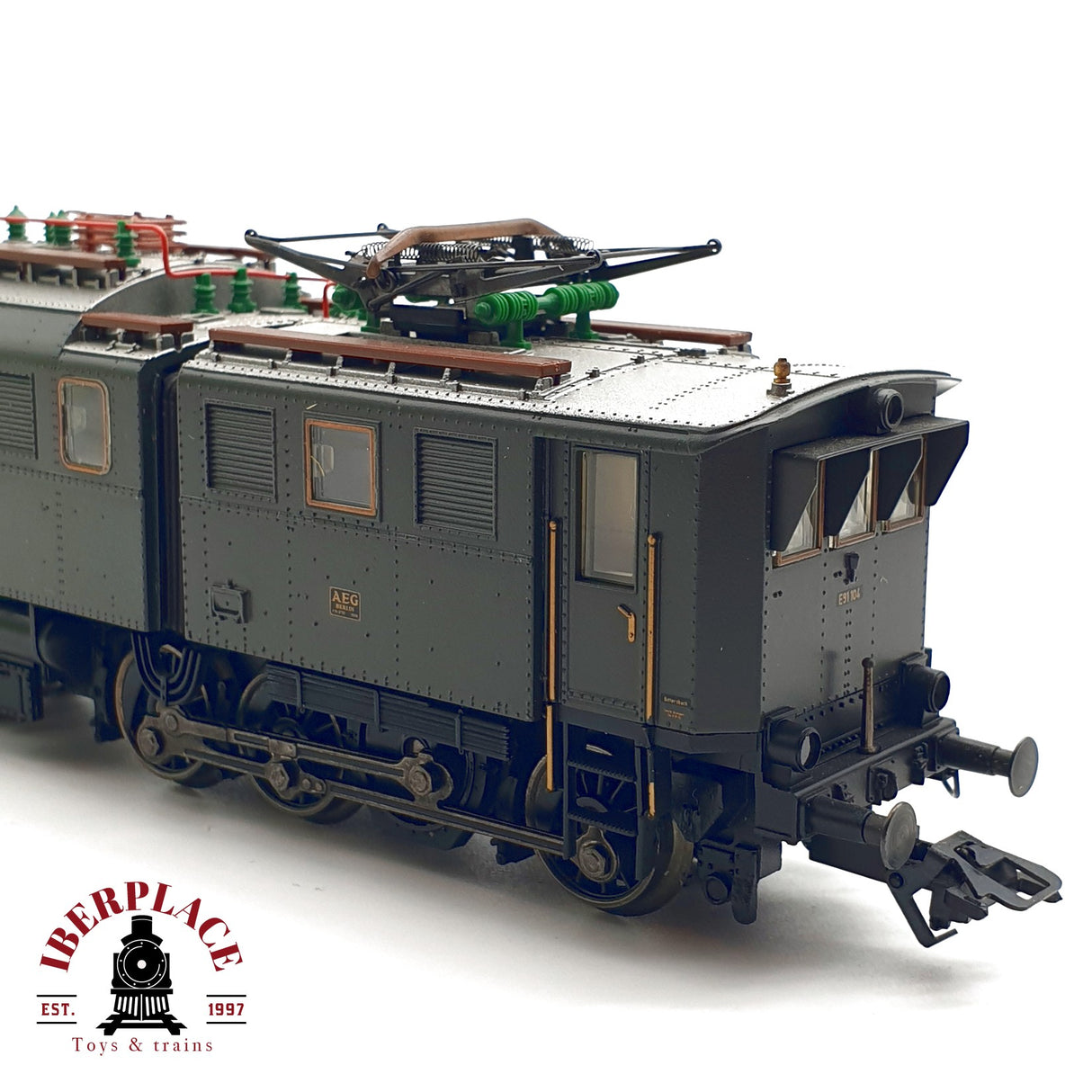 ♻️ Märklin 37196 Digital locomotora E91 104 DR Ep II H0 escala 1:87 R06