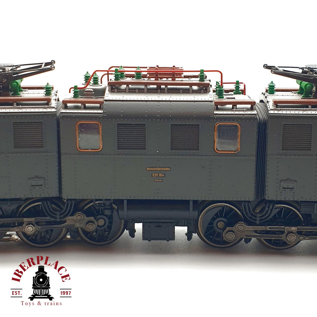 ♻️ Märklin 37196 Digital locomotora E91 104 DR Ep II H0 escala 1:87 R06