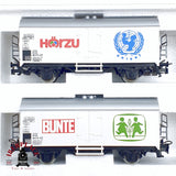 ♻️ 2da mano - Märklin 4400 Juego de vagones especiales "Big Helps Small" H0 escala 1:87