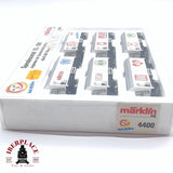 ♻️ 2da mano - Märklin 4400 Juego de vagones especiales "Big Helps Small" H0 escala 1:87