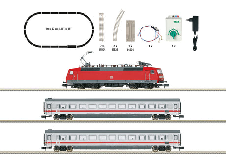 Minitrix 11150 – Set de iniciación InterCity – N 1:160 · Foto del fabricante