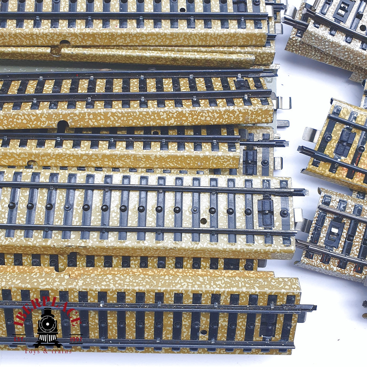 ♻️ 2da mano -  Märklin 66x 5106 5107 5100 vías rectas y curvas sistema M H0 escala 1:87