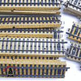 ♻️ 2da mano -  Märklin 66x 5106 5107 5100 vías rectas y curvas sistema M H0 escala 1:87