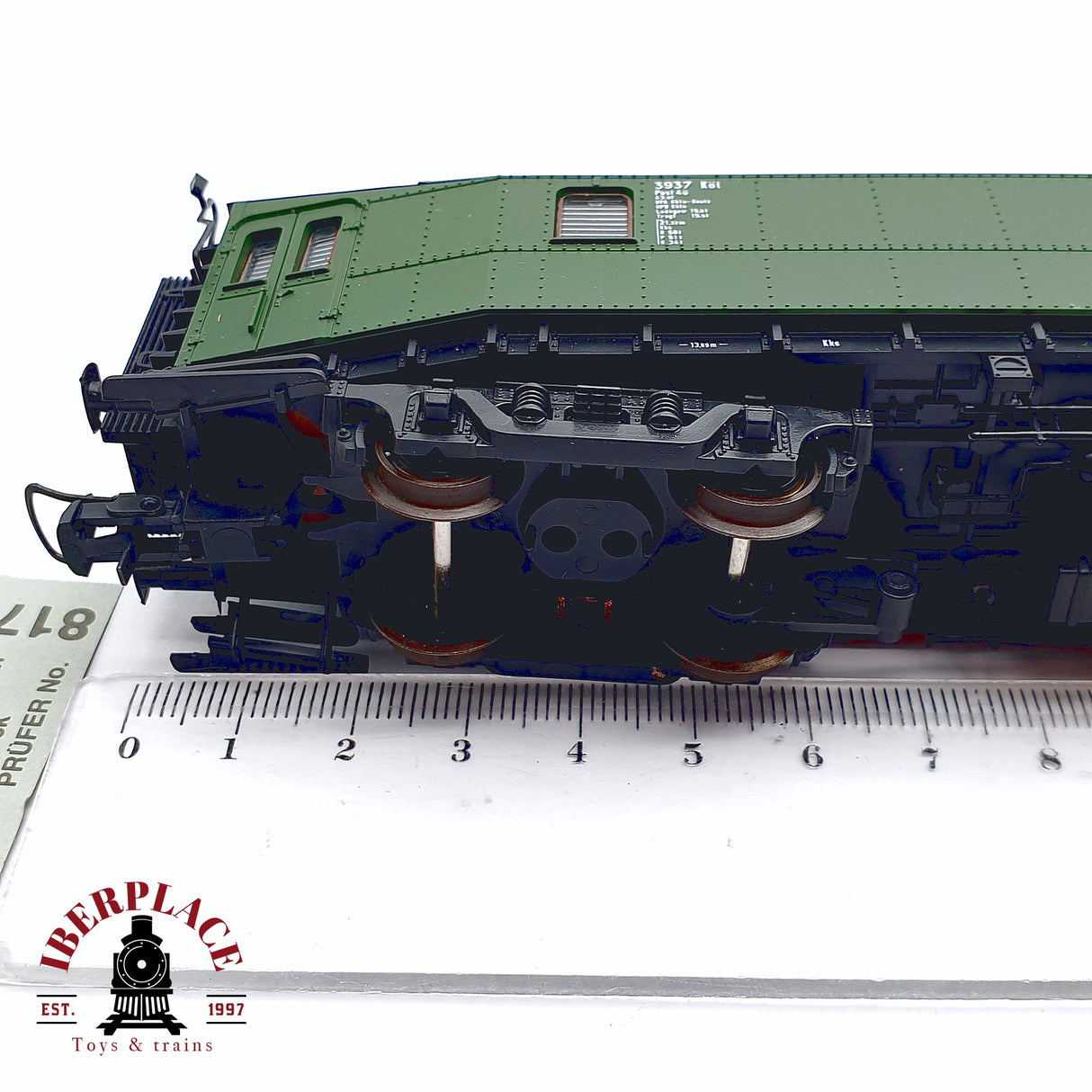 ♻️ 2da mano -  Roco vagón correos Deutsche Bundespost H0 escala 1:87