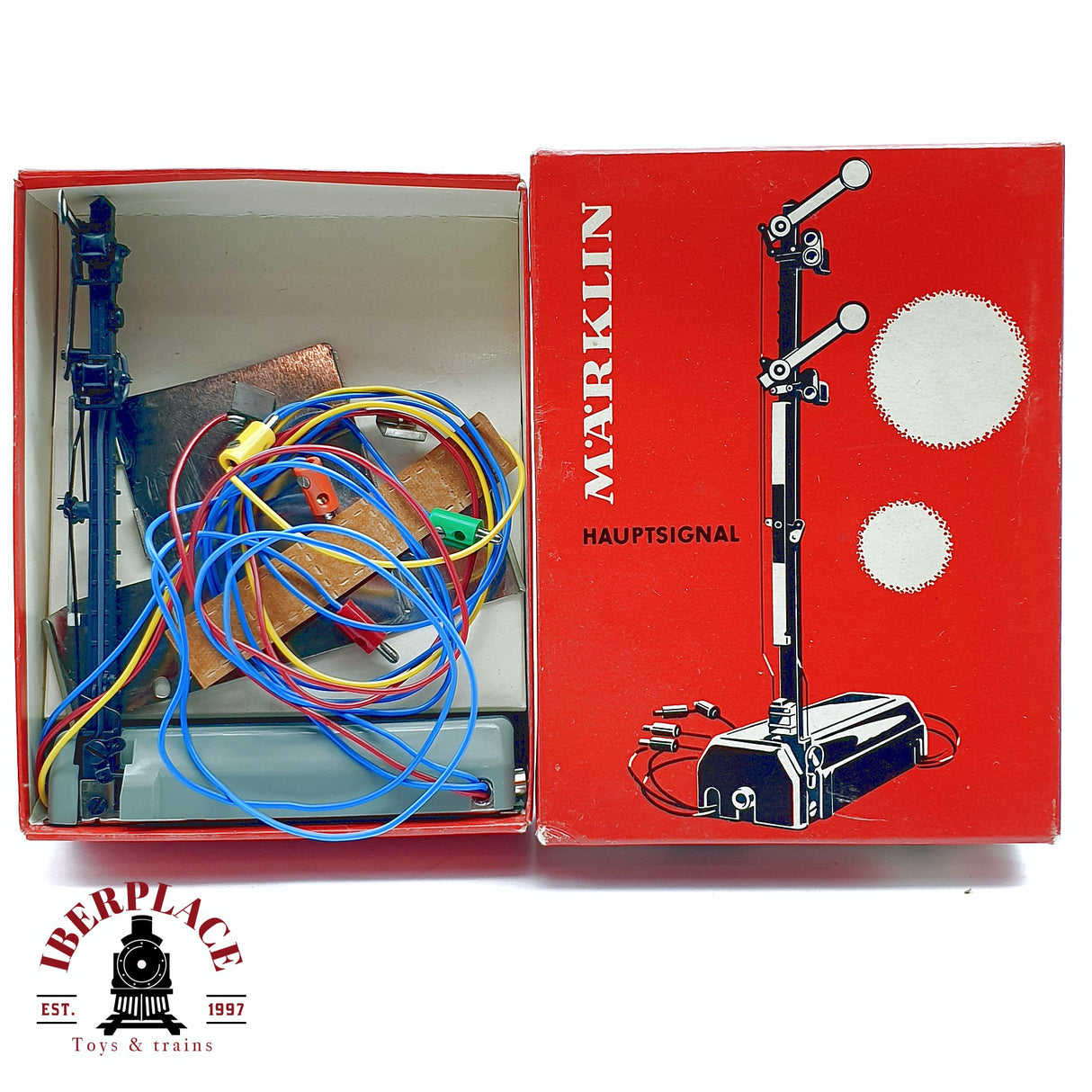 ♻️ 2da mano -  Märklin 7041 Señal principal - Sin usar H0 escala 1:87 1/2