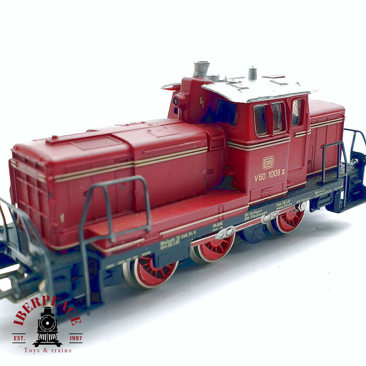 ♻️ 2da mano -  AC Märklin 3065 Locomotora diesel DB V60 1009 H0 escala 1:87