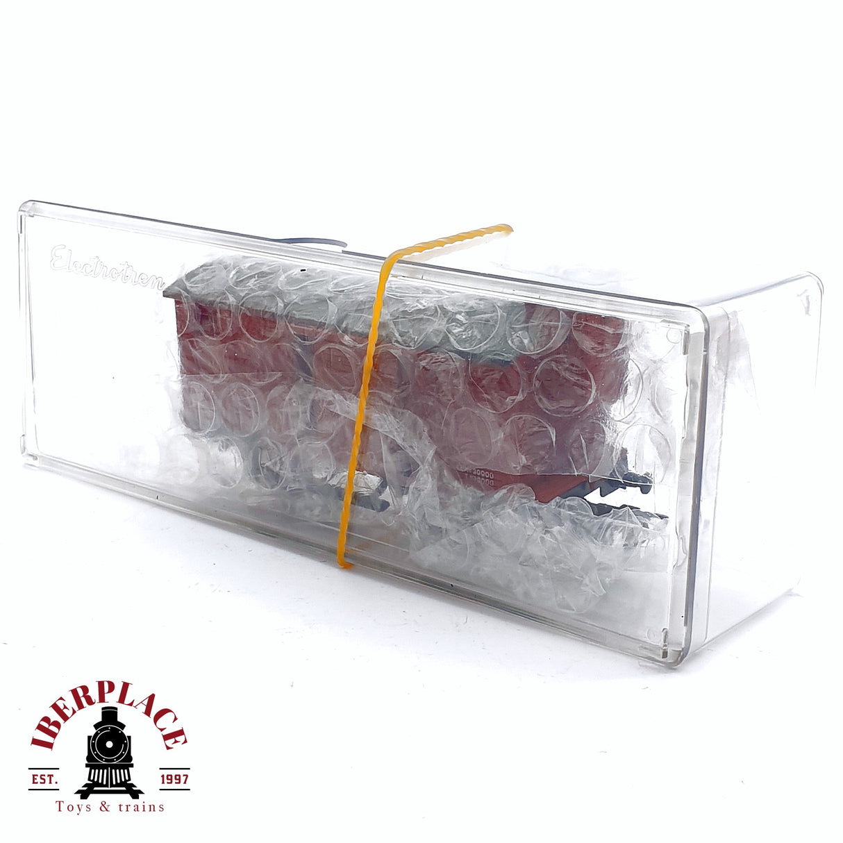 ♻️ 2da mano -  DC Electrotren vagón cerrado con garita RENFE H0 escala 1:87