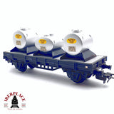 ♻️ 2da mano -  DC Electrotren vagón plataforma RENFE  Semat H0 escala 1:87