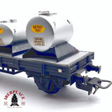 ♻️ 2da mano -  DC Electrotren vagón plataforma RENFE  Semat H0 escala 1:87