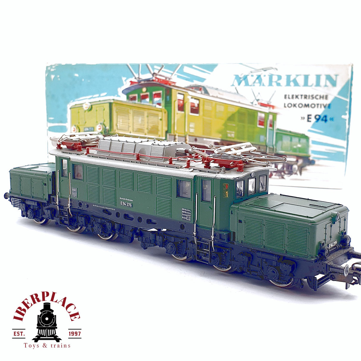 ♻️ 2da mano -  Märklin 3022 Locomotora eléctrica E94 276 DB H0 escala 1:87