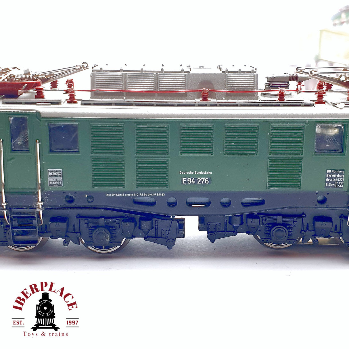 ♻️ 2da mano -  Märklin 3022 Locomotora eléctrica E94 276 DB H0 escala 1:87