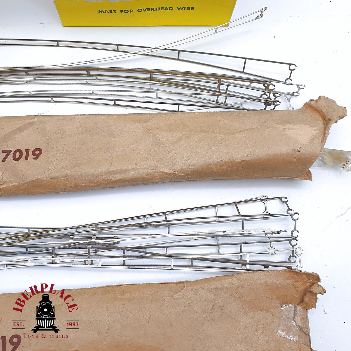 ♻️ 2da mano -  Märklin 65x hilo de catenaria y mástil de catenarias H0 escala 1:87