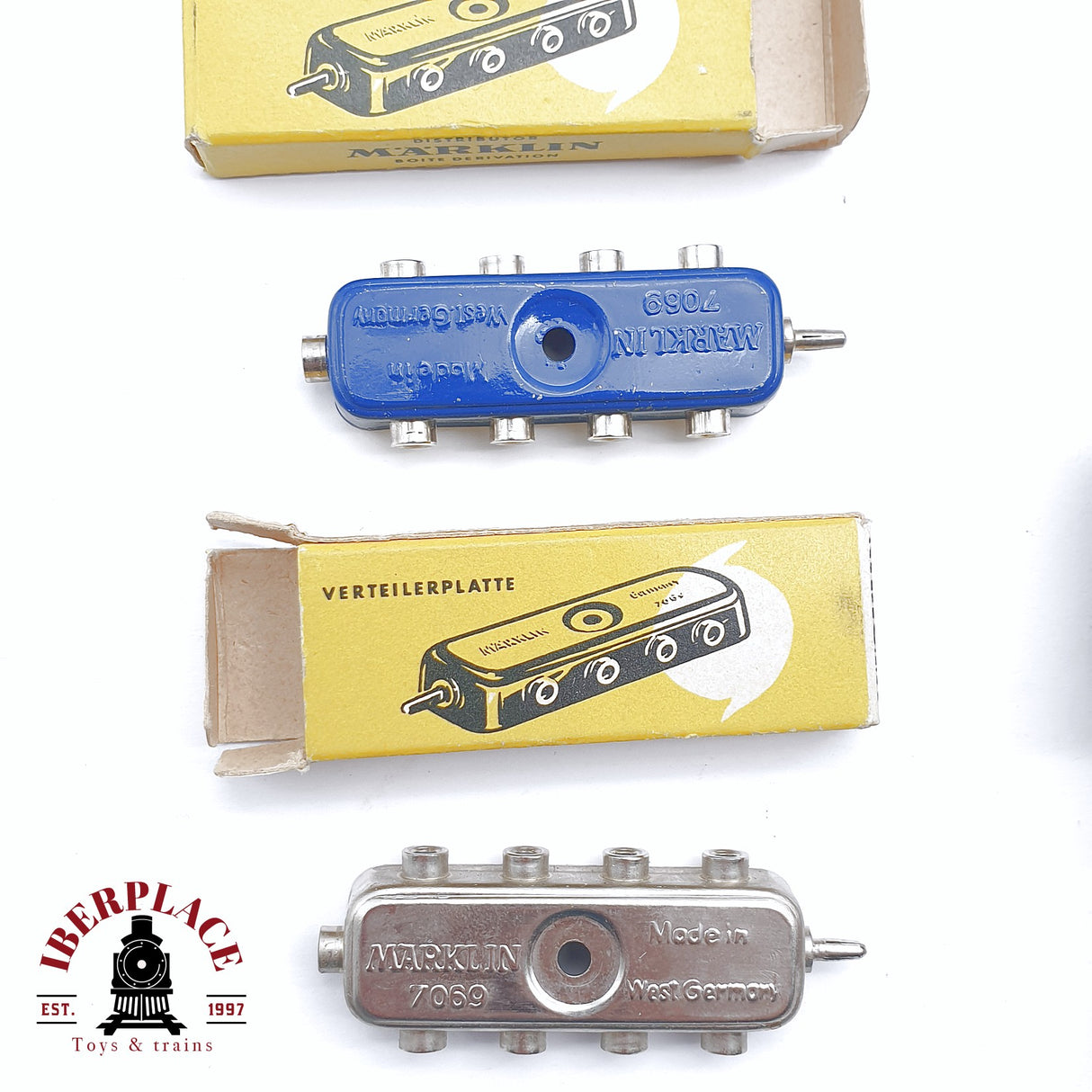 ♻️ 2da mano -  Märklin 7x paneles de control H0 escala 1:87