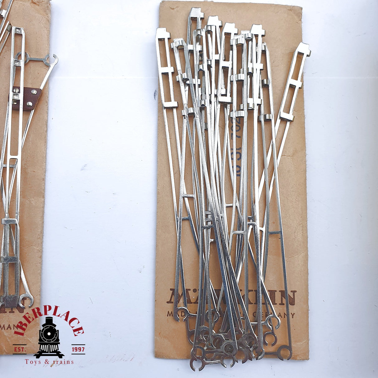 ♻️ 2da mano -  Märklin 65x hilo de catenaria y mástil de catenarias H0 escala 1:87