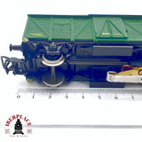 ♻️ 2da mano -  AC Electrotren vagón mercancias cerrado RENFE con luz H0 escala 1:87