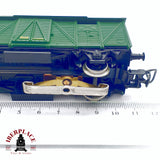 ♻️ 2da mano -  AC Electrotren vagón mercancias cerrado RENFE con luz H0 escala 1:87