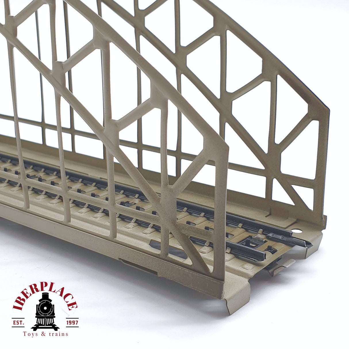 ♻️ 2da mano -  Märklin 7163 Puente en arco de metal H0 escala 1:87