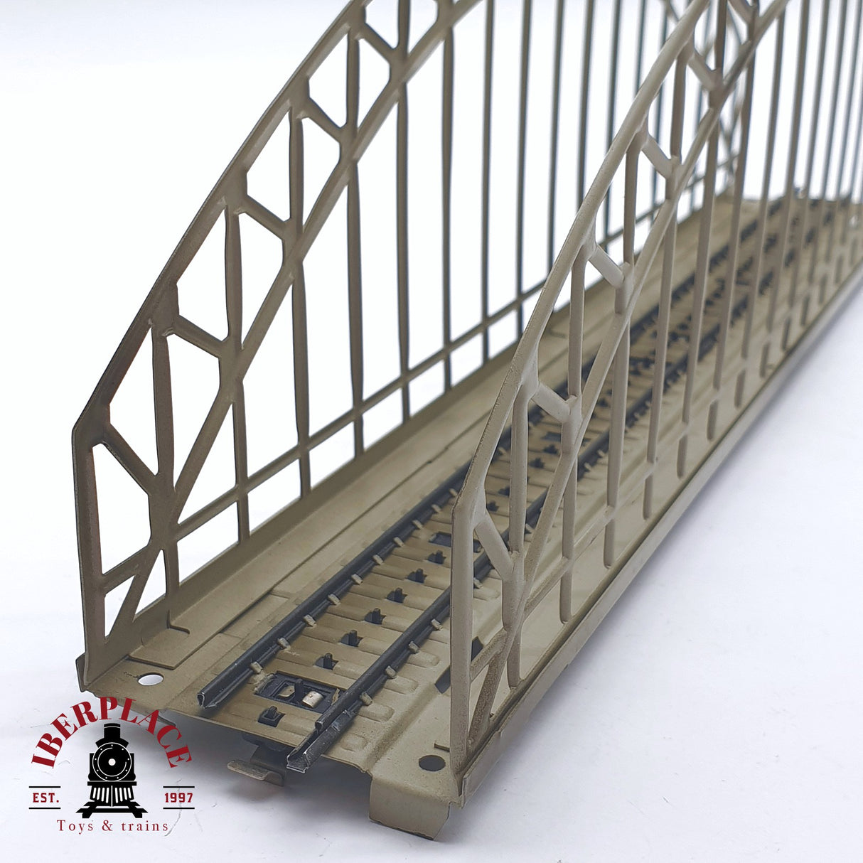 ♻️ 2da mano -  Märklin 7163 Puente en arco de metal H0 escala 1:87