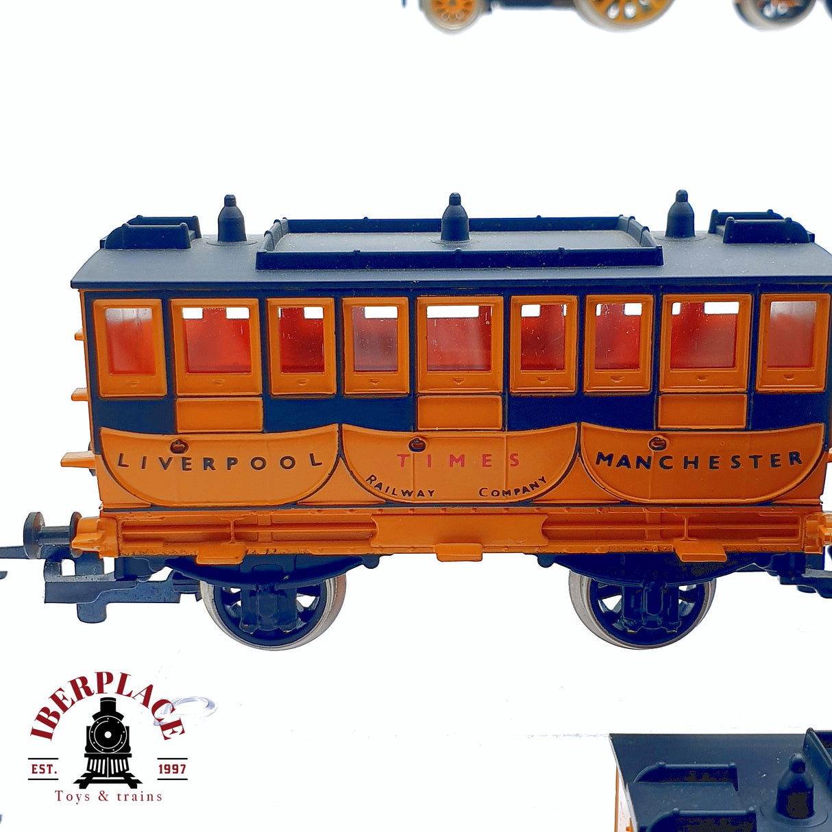 ♻️ 2da mano -  DC Hornby conjunto de tren Liverpool Manchester Railway Company H0 escala 1:87