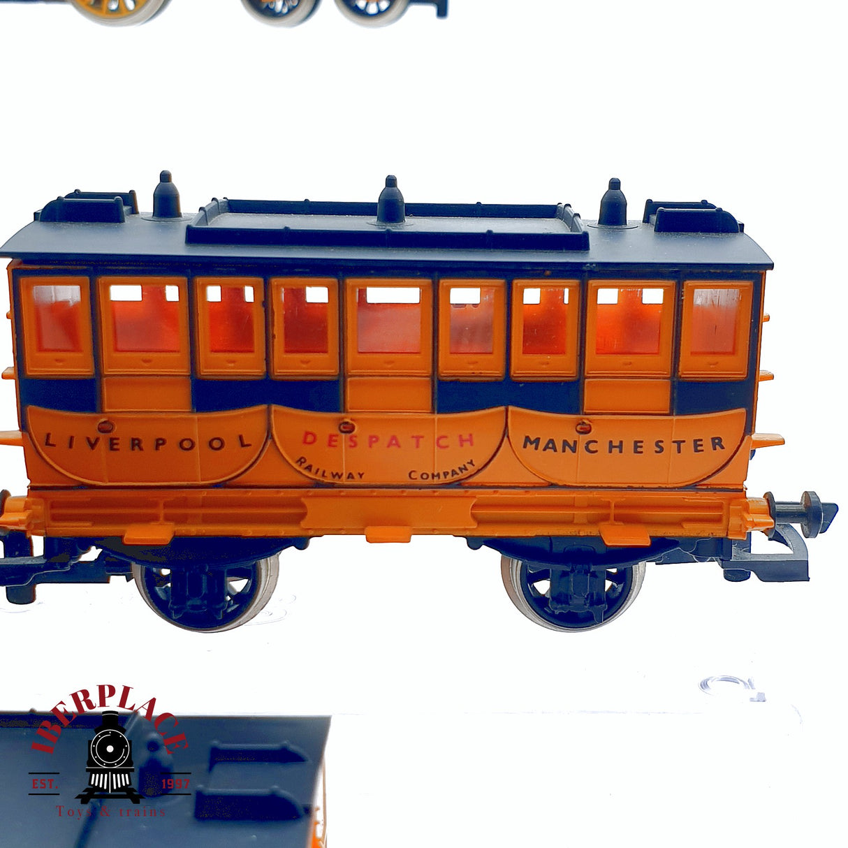 ♻️ 2da mano -  DC Hornby conjunto de tren Liverpool Manchester Railway Company H0 escala 1:87