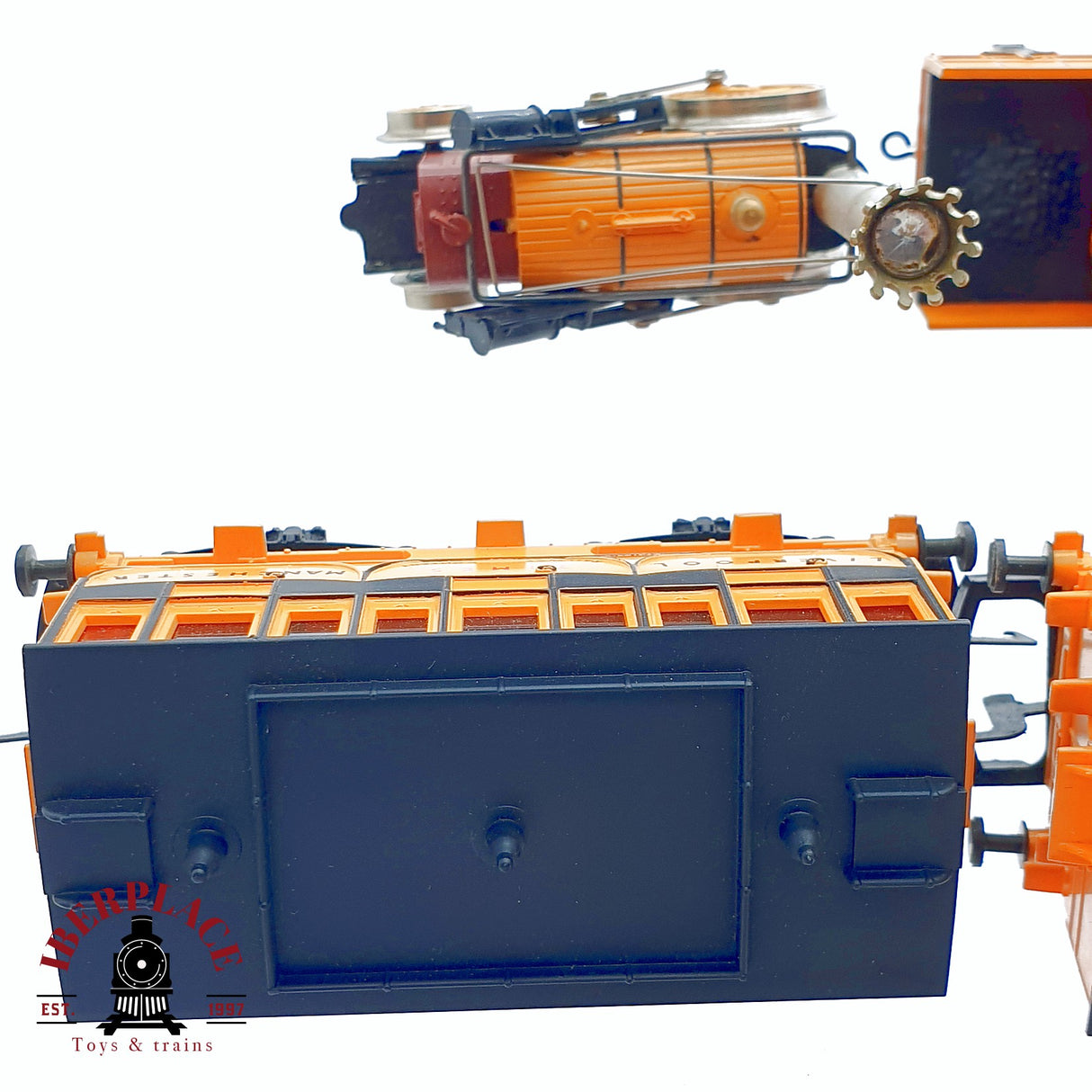 ♻️ 2da mano -  DC Hornby conjunto de tren Liverpool Manchester Railway Company H0 escala 1:87