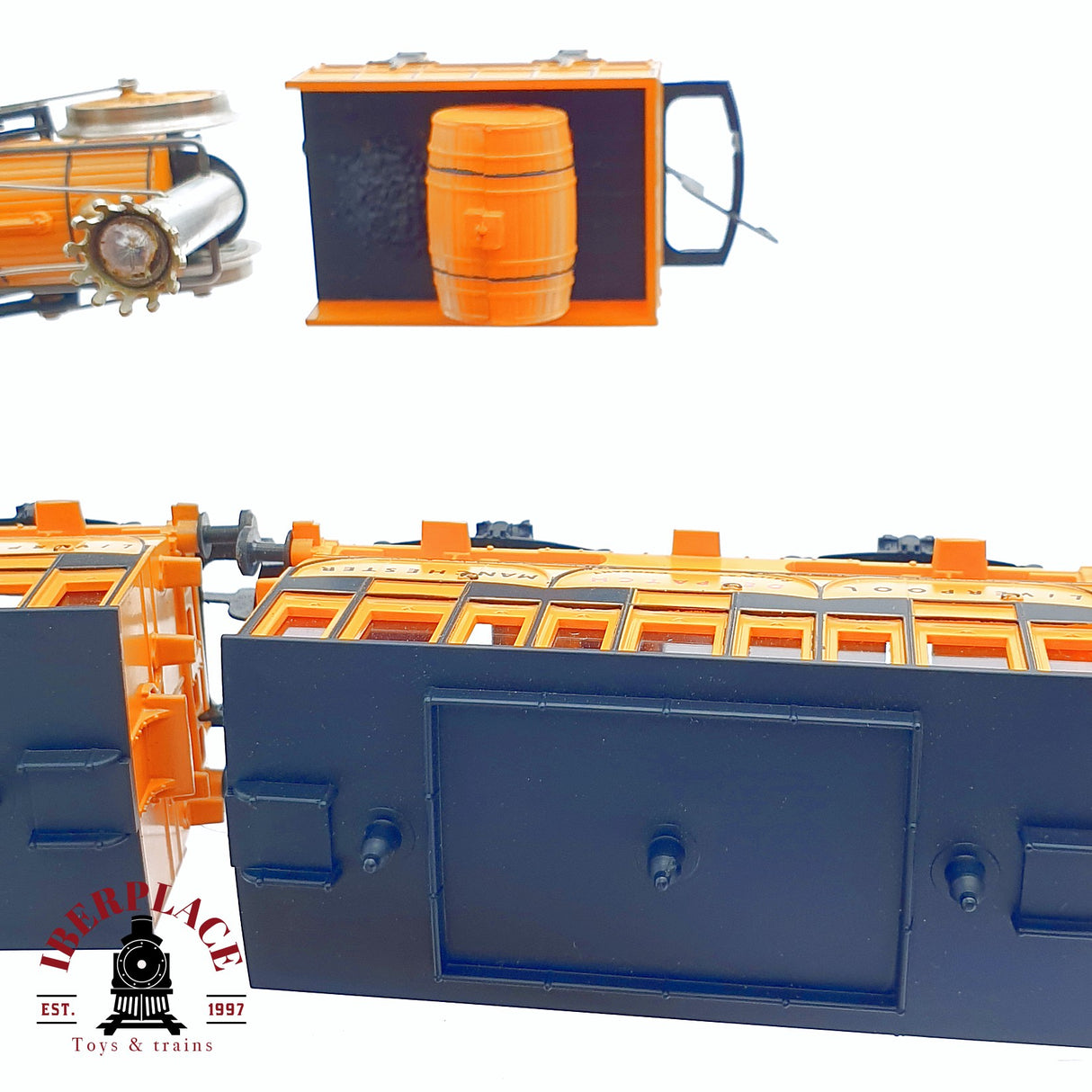 ♻️ 2da mano -  DC Hornby conjunto de tren Liverpool Manchester Railway Company H0 escala 1:87