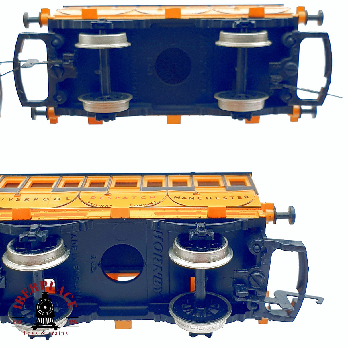 ♻️ 2da mano -  DC Hornby conjunto de tren Liverpool Manchester Railway Company H0 escala 1:87