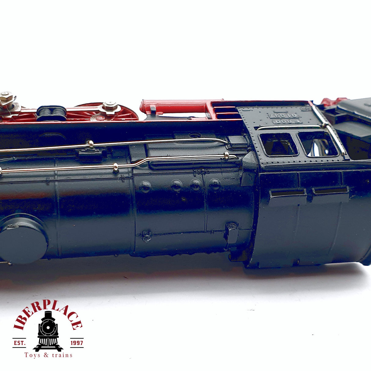 ♻️ 2da mano -  AC Märklin Locomotora de vapor Negra 01 097 F800 con humo de hierro fundido H0 escala 1:87