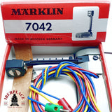 ♻️ 2da mano -  Märklin 7042 Señal de bloqueo de vía - Sin Usar H0 escala 1:87 6/9