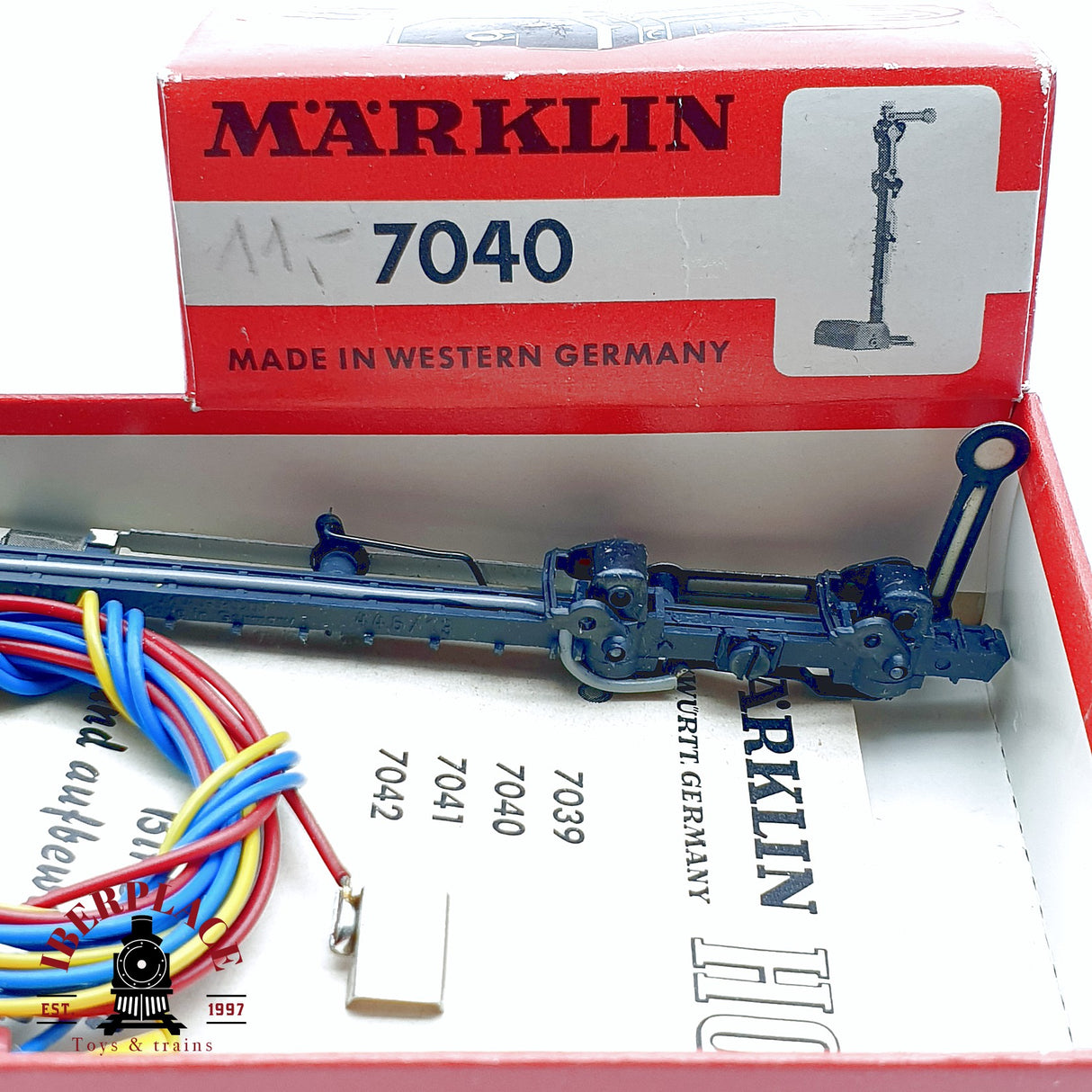 ♻️ 2da mano -  Märklin 7040 Señal principal - Sin usar H0 escala 1:87 2/4