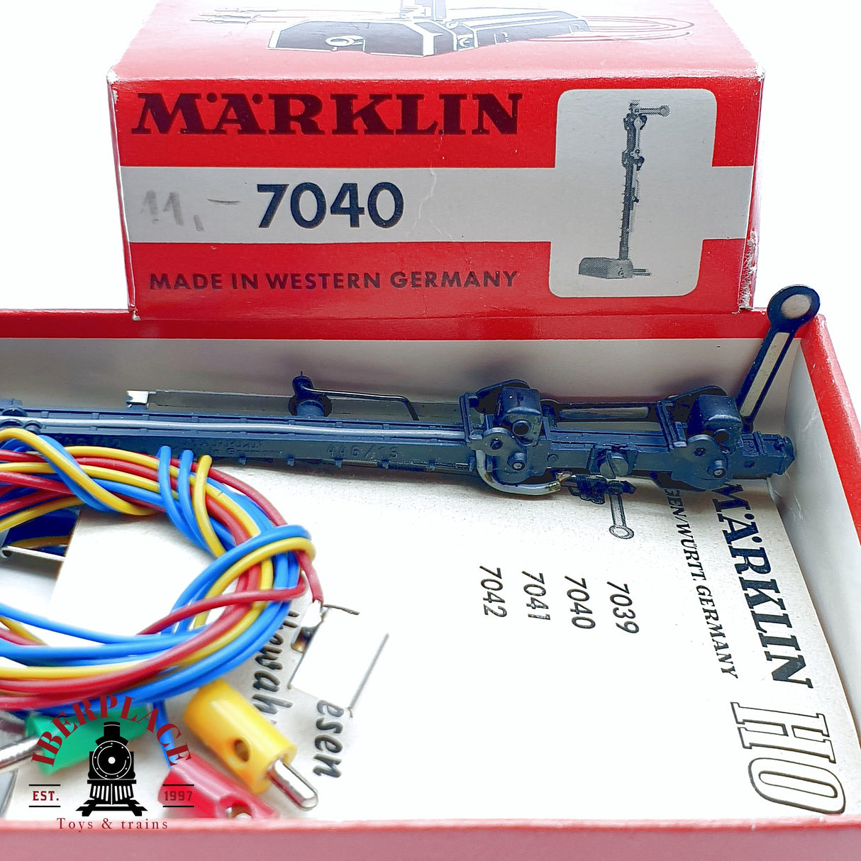 ♻️ 2da mano -  Märklin 7040 Señal principal - Sin usar H0 escala 1:87 4/4