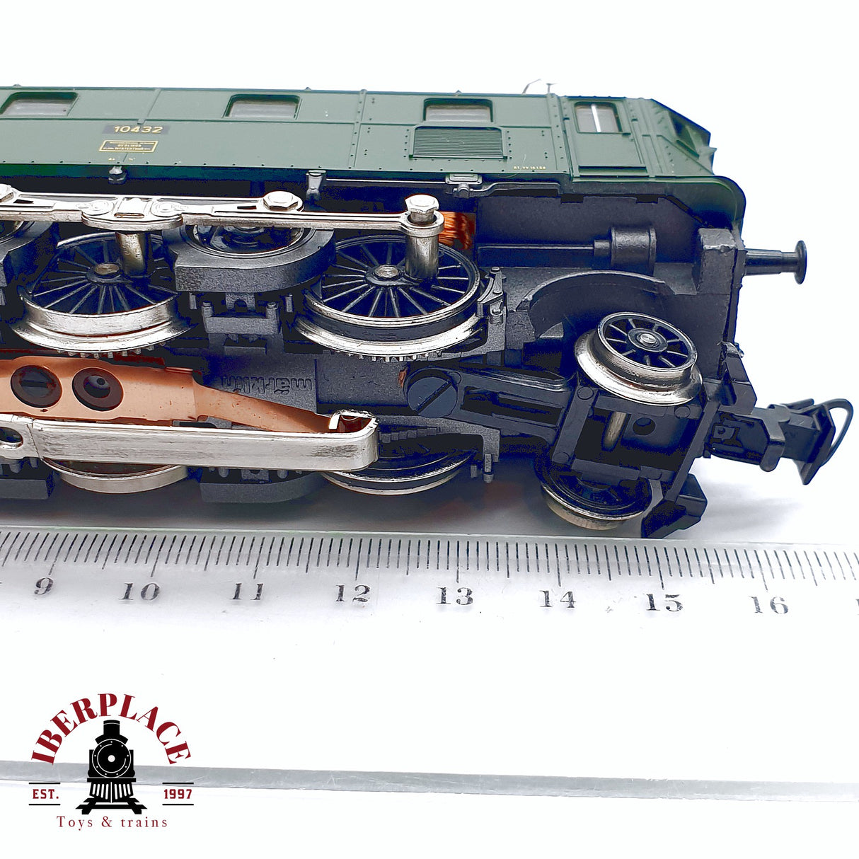 ♻️ 2da mano - Märklin 3167 Locomotora eléctrica 10432 SBB CFF verde H0 escala 1:87